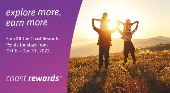 Coast Rewards 2x points