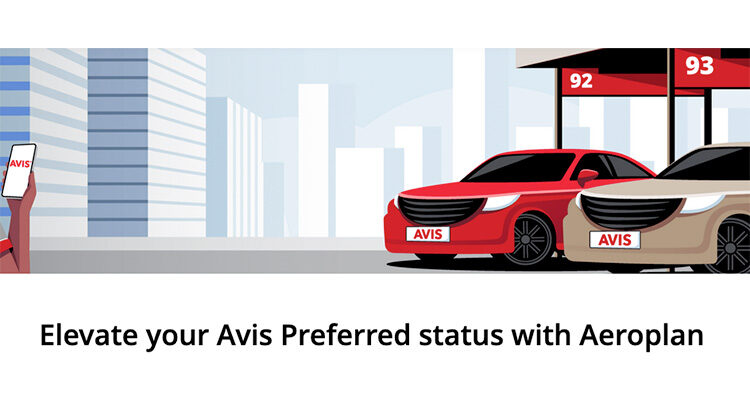 Aeroplan Avis Complimentary Status