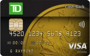 TD Cash Bacnk Visa Infinite Card