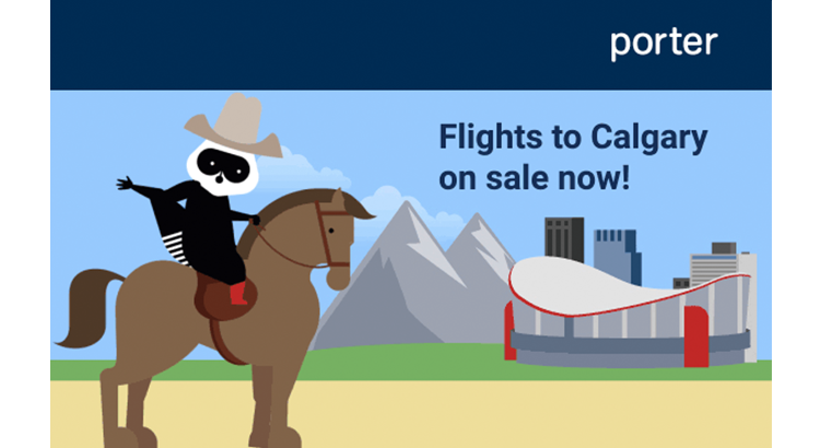 Porter Airlines Calgary