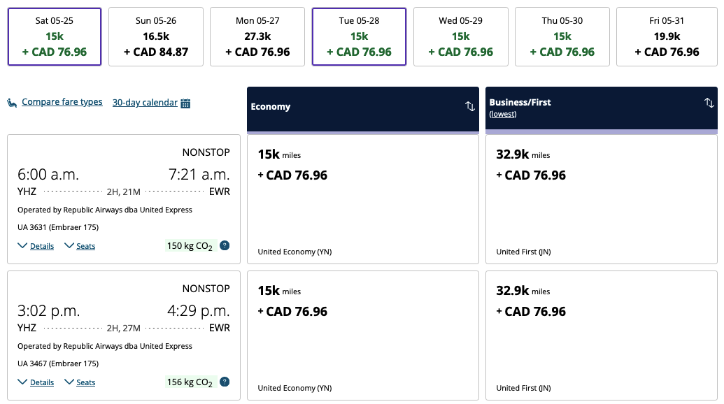 United adding flights from Halifax to Newark and Vancouver to