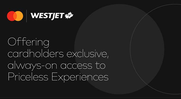 WestJet Mastercard Canadian Priceless Platform