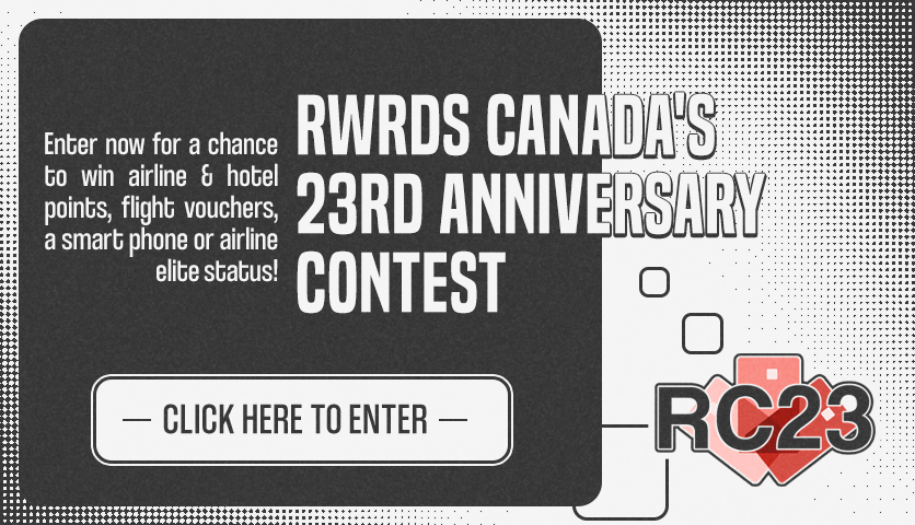 RC23 Rewards Canada 23 Anniversary Contest